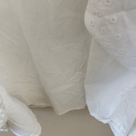 Everlane White Eyelet Linen Maxi Skirt - Picture 8 of 11